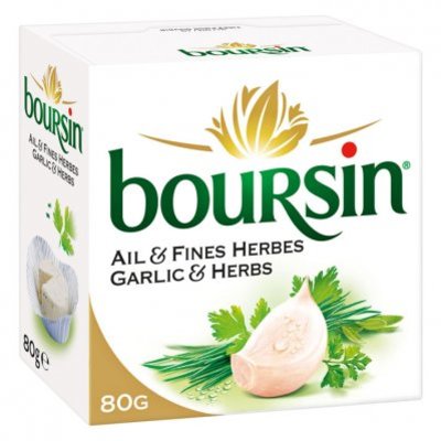 Boursin Knoflook/ kruiden 70+